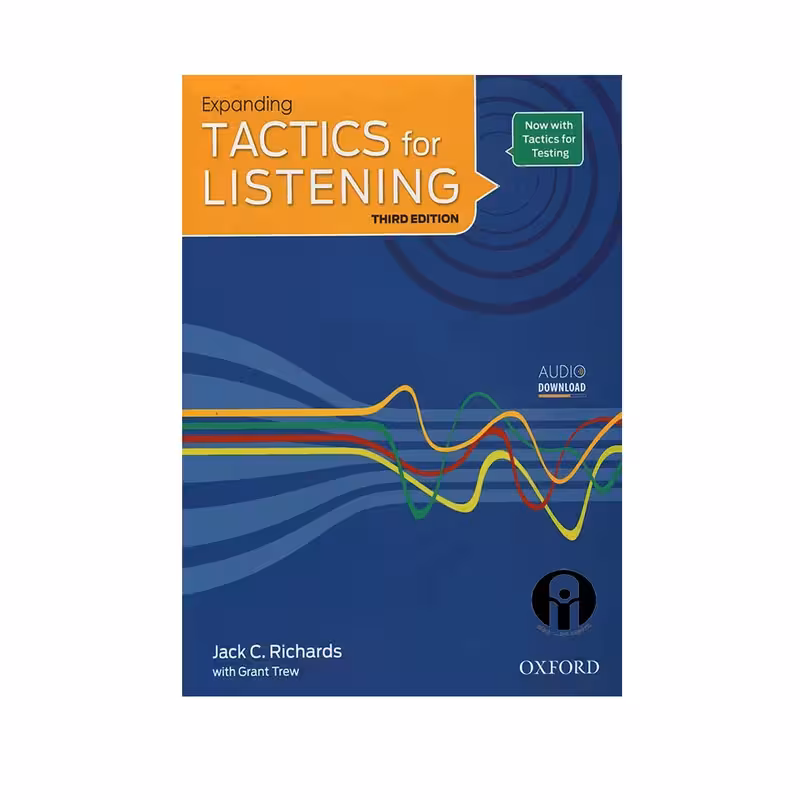 کتاب Expanding Tactics For Listening Third Edition اثر Jack C.Richards and Grant Trew انتشارات الوند پویان