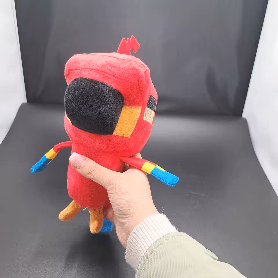 عروسک پولیشی طوطی ماینکرافت