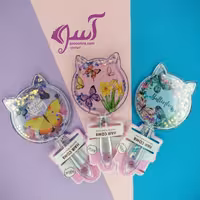 آینه جیبی آکواریومی طرح گربه