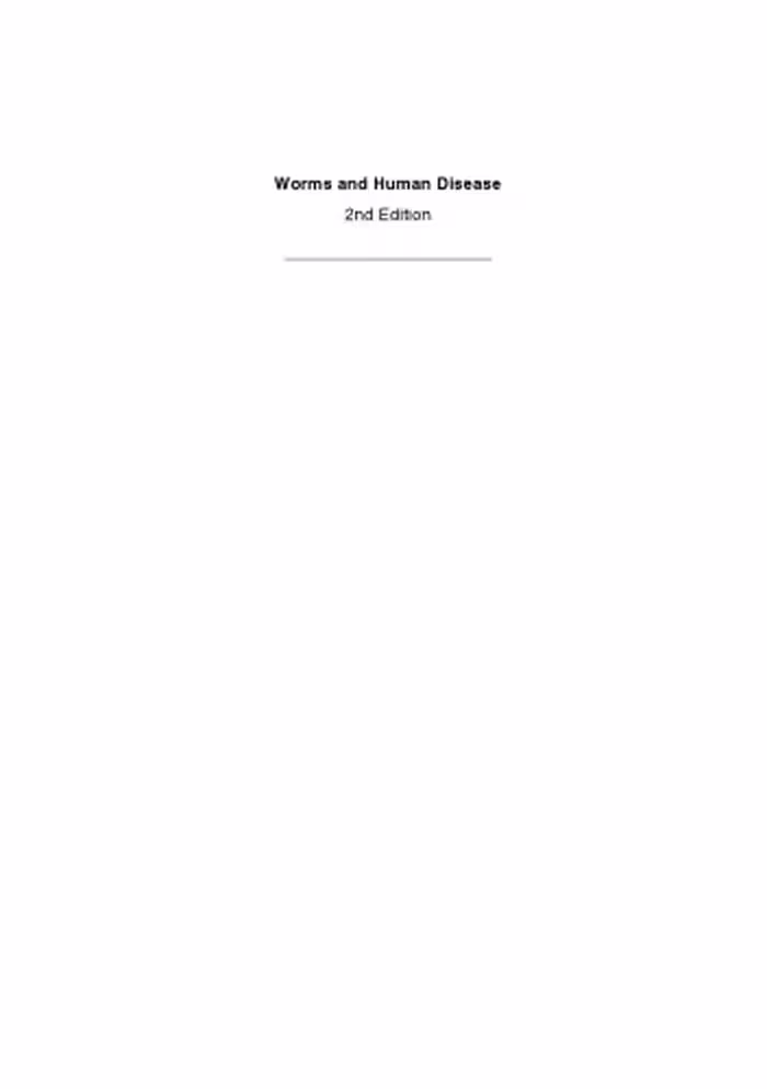خرید و دانلود نسخه کامل کتاب Worms and Human Disease