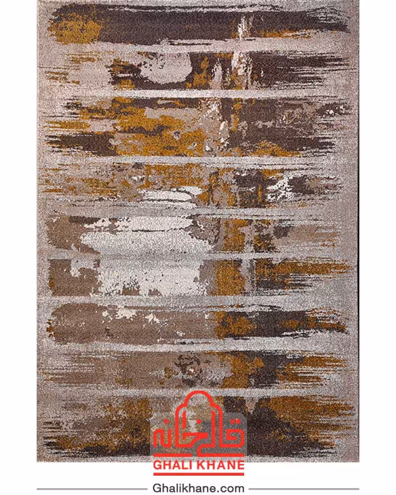 گلیم فرش ماشینی ساوین طرح سپید