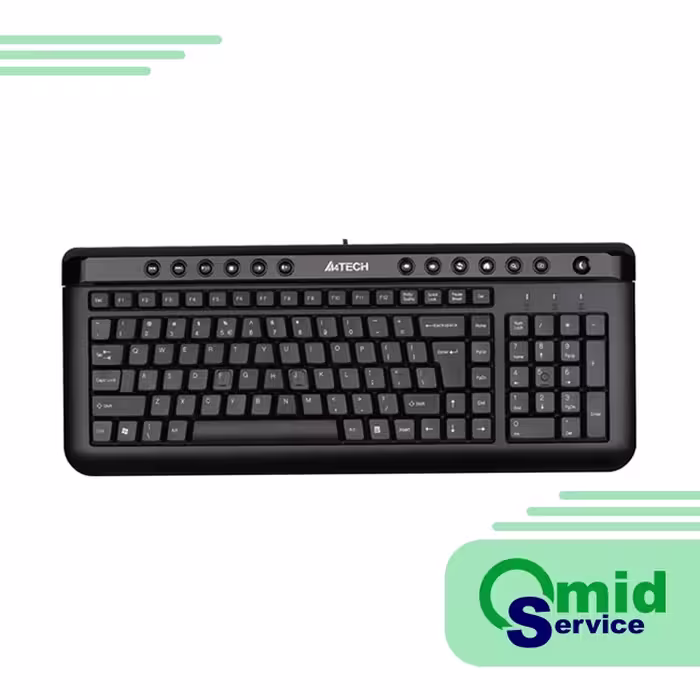 کیبورد سیم دار برند A4TECH مدل KL-40