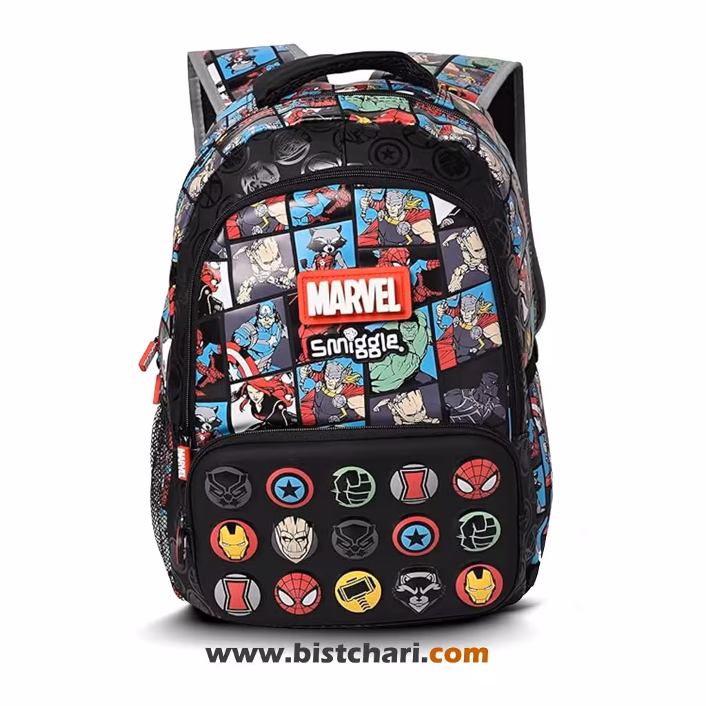 کوله پشتی مدل Marvel برند اسمیگل Smiggle