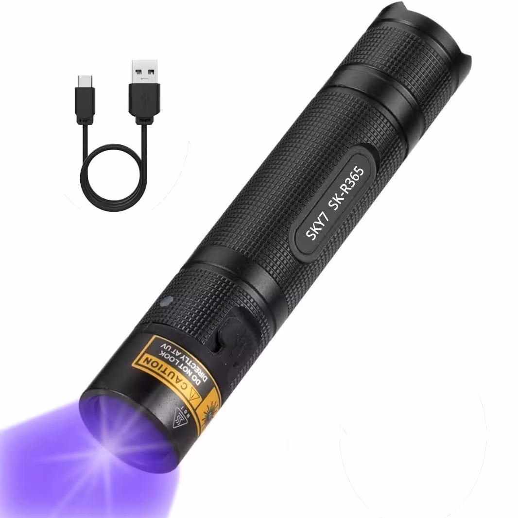 چراغ قوه یووی 365nm اسکای سون SK-R365 حرفه ایتک / عمده