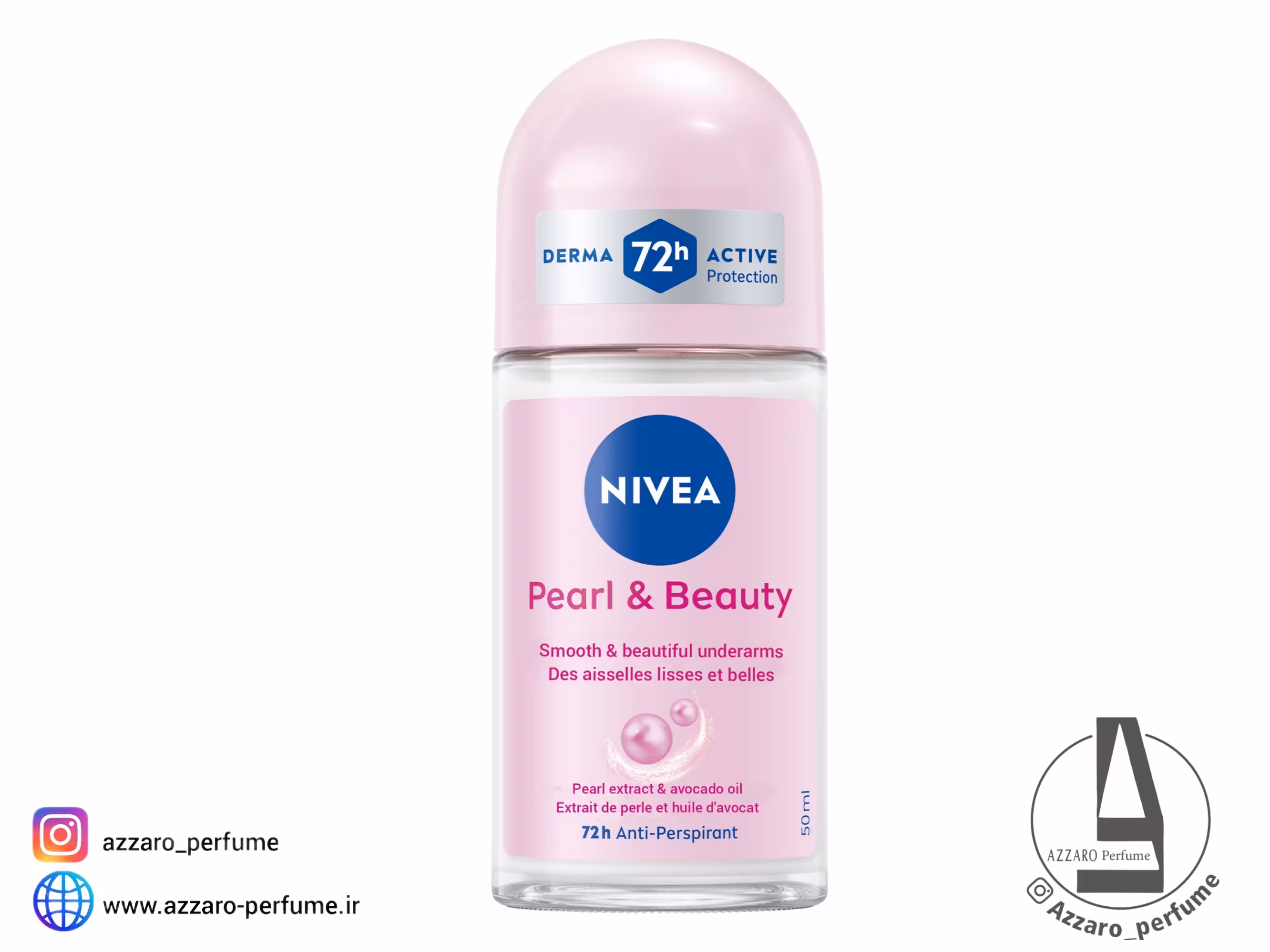 مام رول زنانه نیوآ مدل پیر بیوتی حجم 50 میل