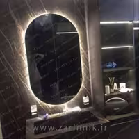آینه دستشویی مدرن زرین نیک مدل AD056