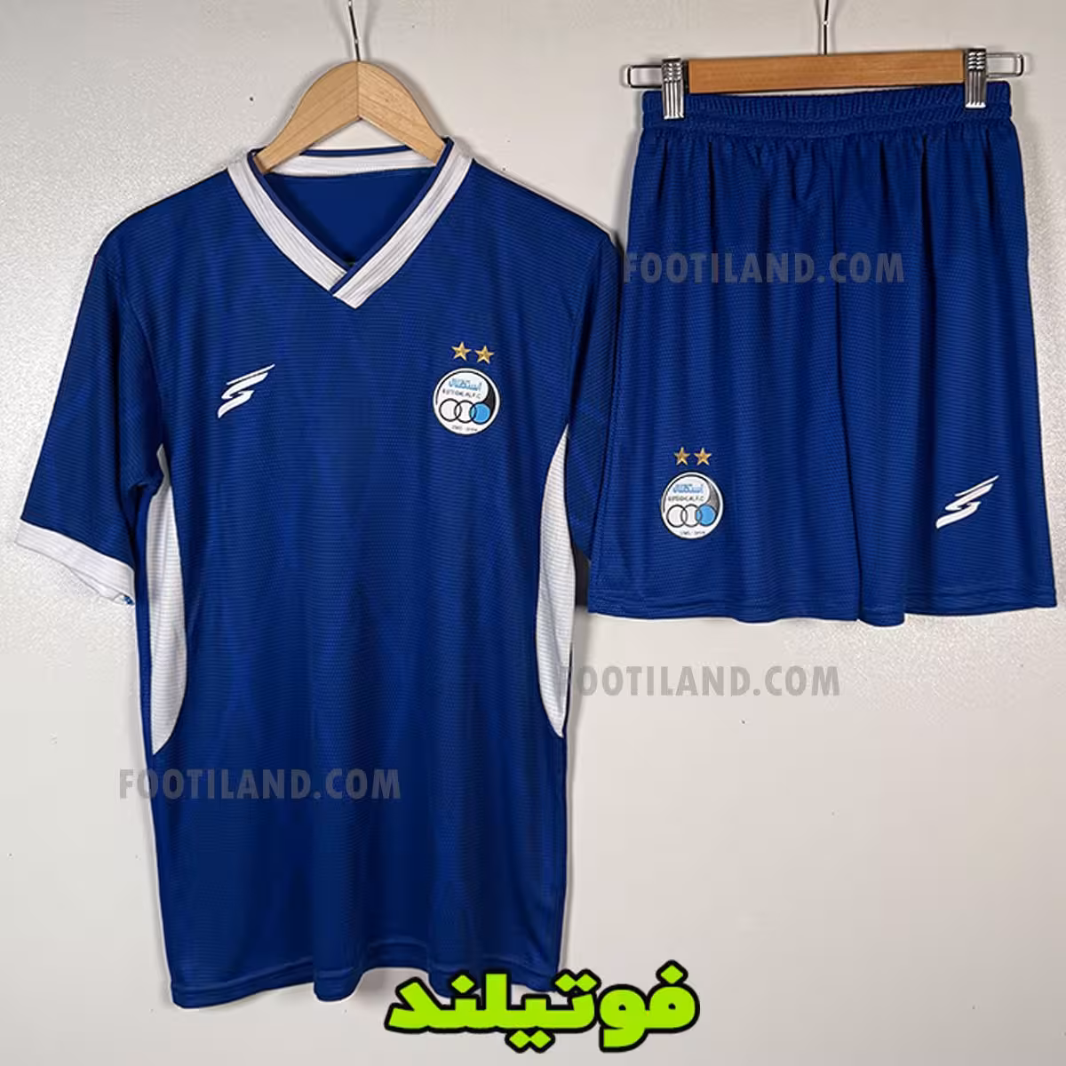 کیت استقلال جدید 2026 (پیراهن و شورت)