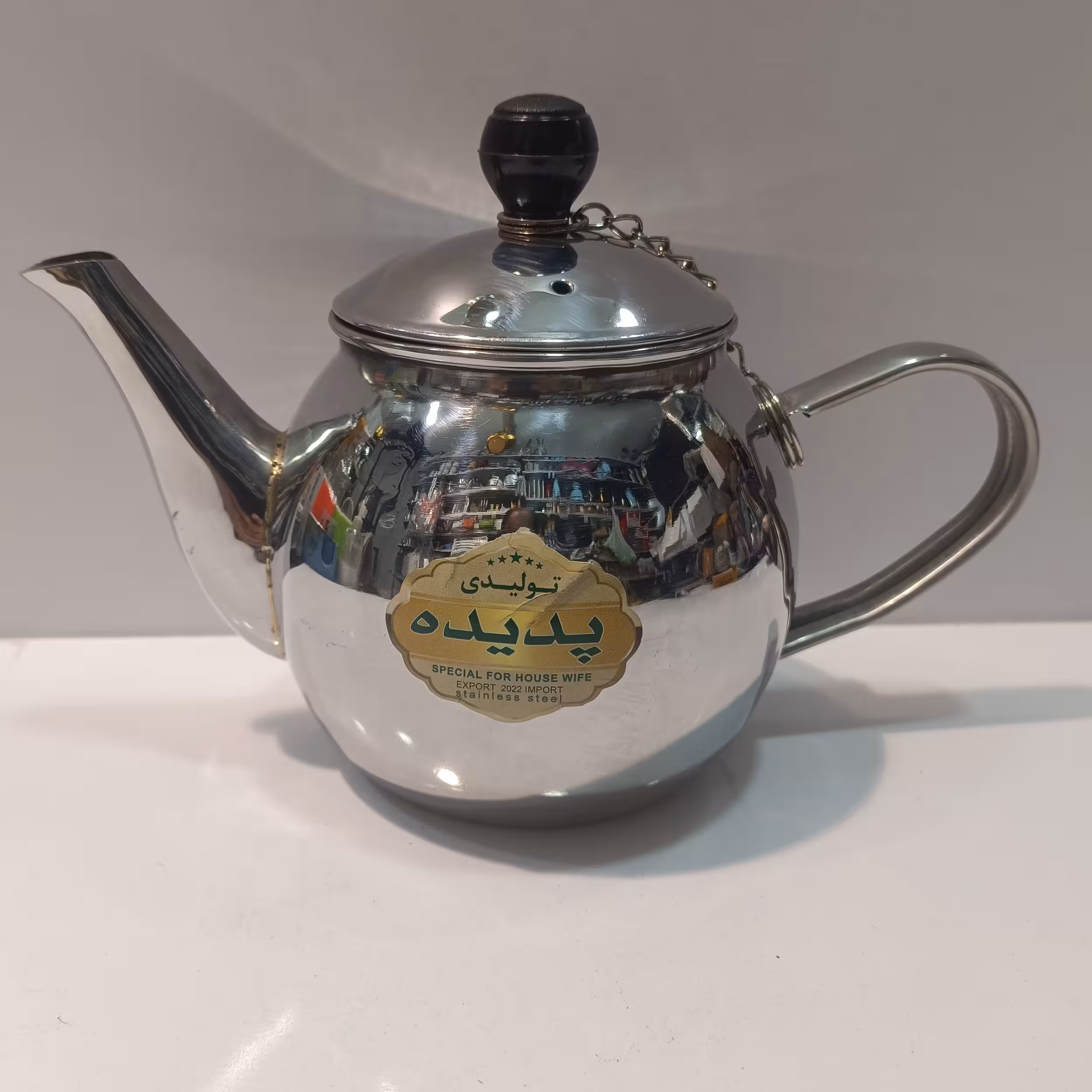 قوری استیل نیم لیتری پدیده 