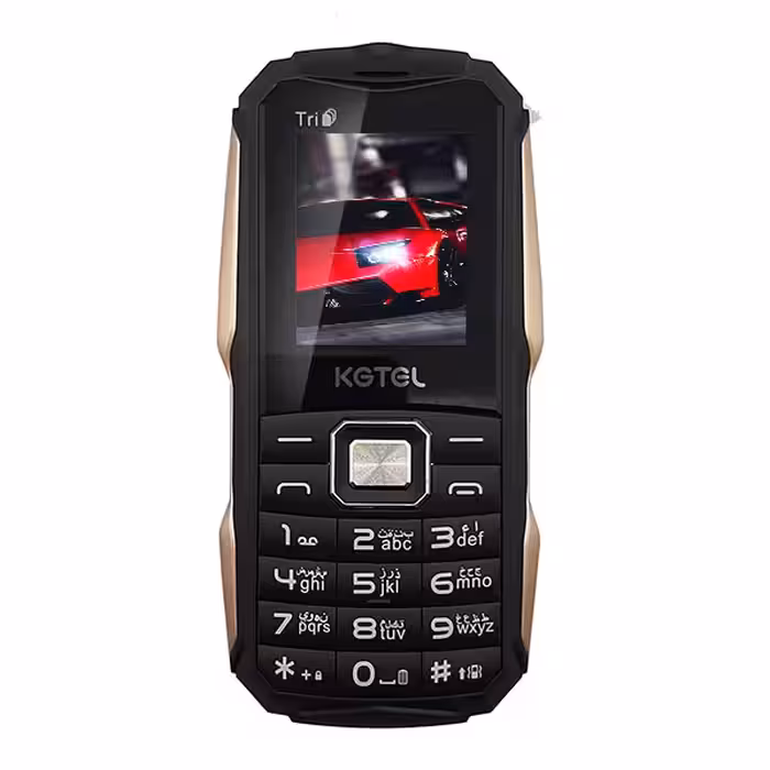 گوشی ساده ضدضربه Kgtel مدل KG2000 سه سیم کارت