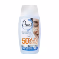 کرم ضد آفتاب بی رنگ پیکسل SPF50 مناسب پوست های چرب _ حجم 50 میلی لیتر