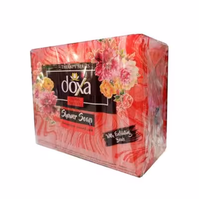 صابون حمام دوکسا Doxa رایحه گل های بهاری بسته 4 عددی