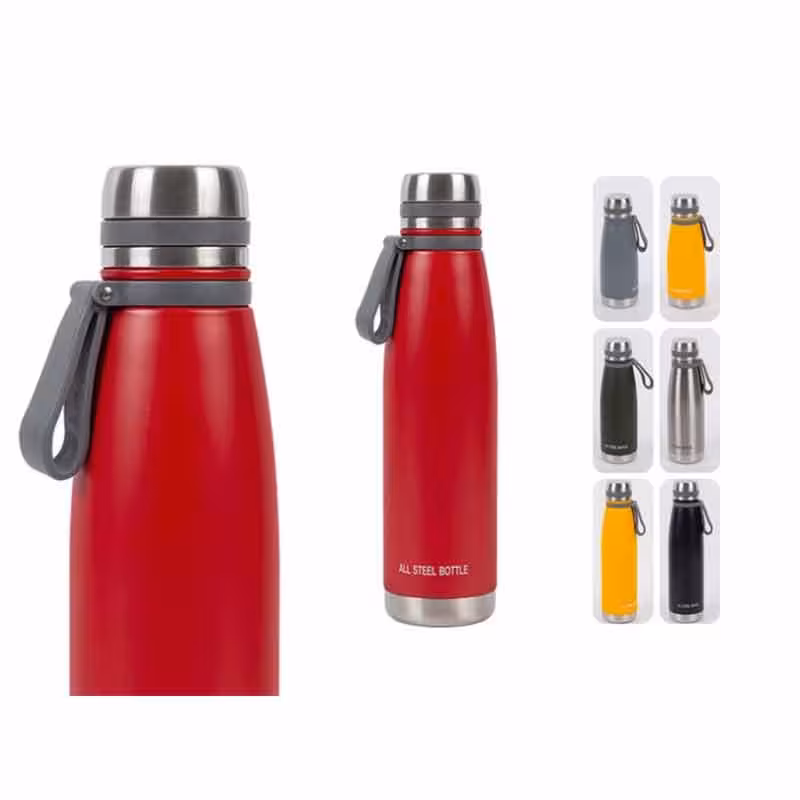 فلاسک مدل وکیوم باتل کد 800 گنجایش 0.8 لیتر (دارای رنگ بندی)