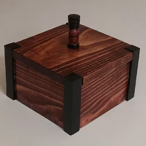 جعبه چوبی فانتزی