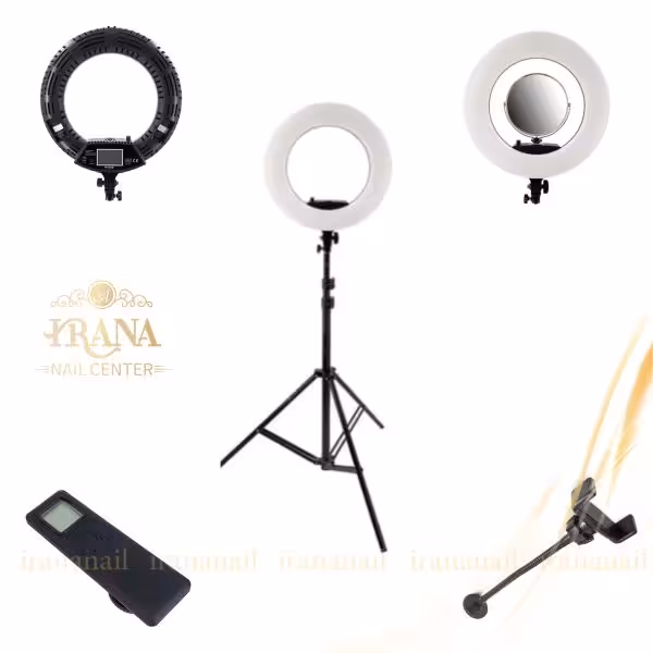 رينگ لايت پايه دار fe 480