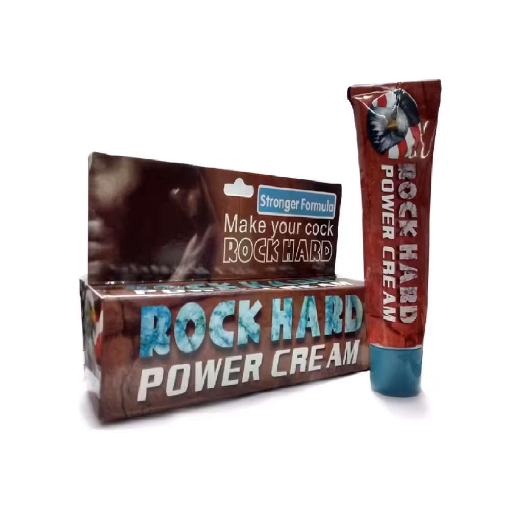کرم حجم دهنده و تقویت نعوظ راک هارد ROCK HARD power cream اورجینال (قوی تر از لارگو و تیتان )
