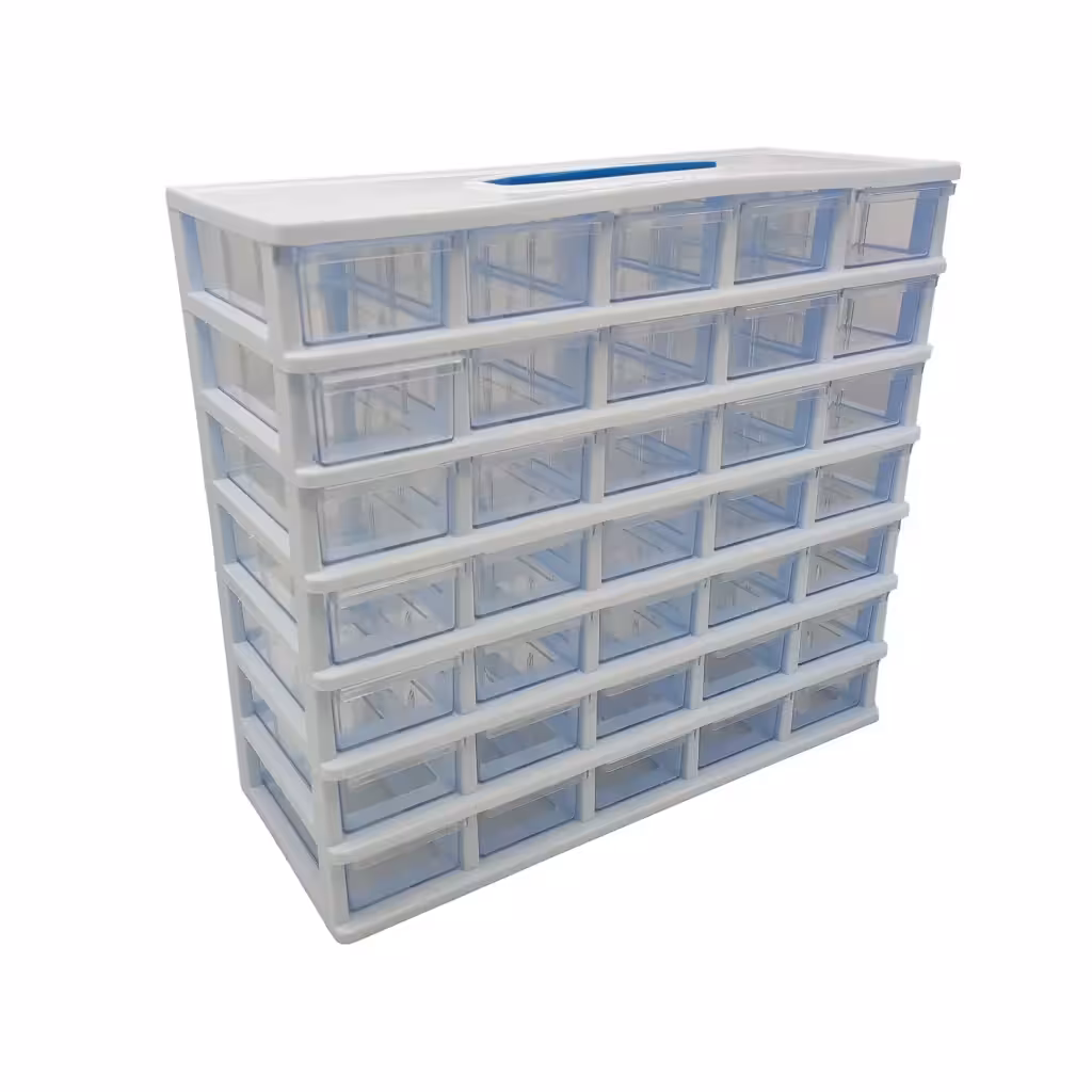 جعبه ابزار 35 کشو قناد پلاست مدل A07