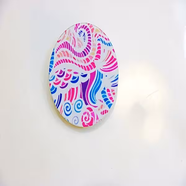 پاپ سوکت نقش رنگی Colorful PopSocket