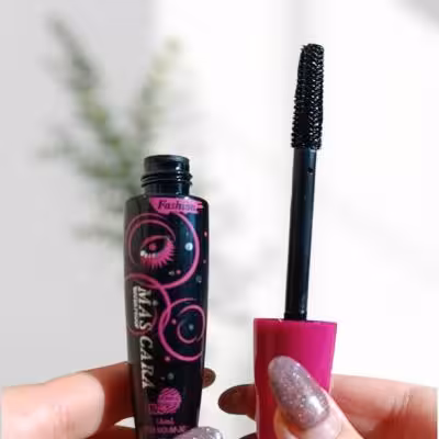ریمل سر صورتی Mascara حجم دهنده و بلند کننده حرفه ای با برس سیلیکونی
