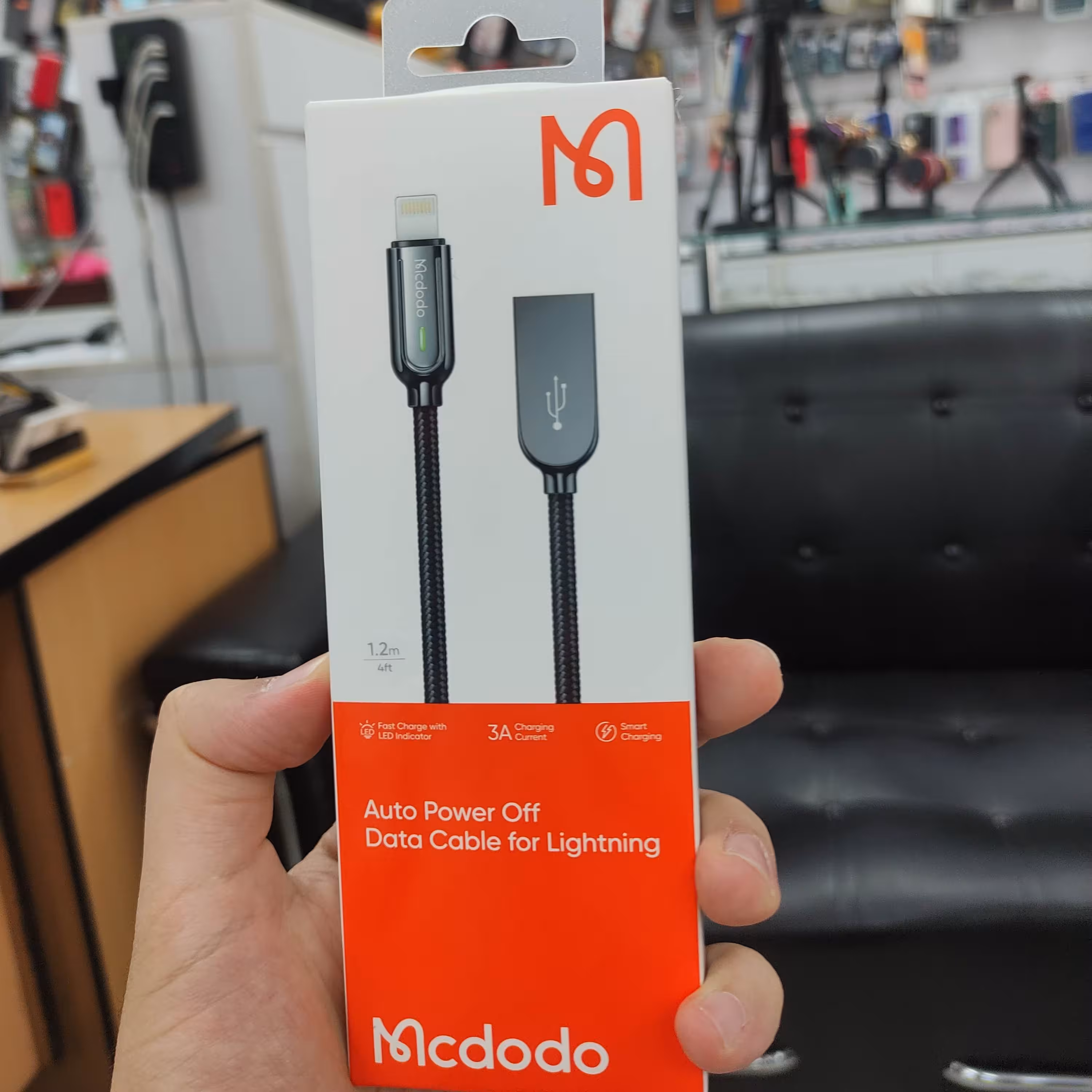 کابل شارژ آیفون مکدودو مدل CA-5261