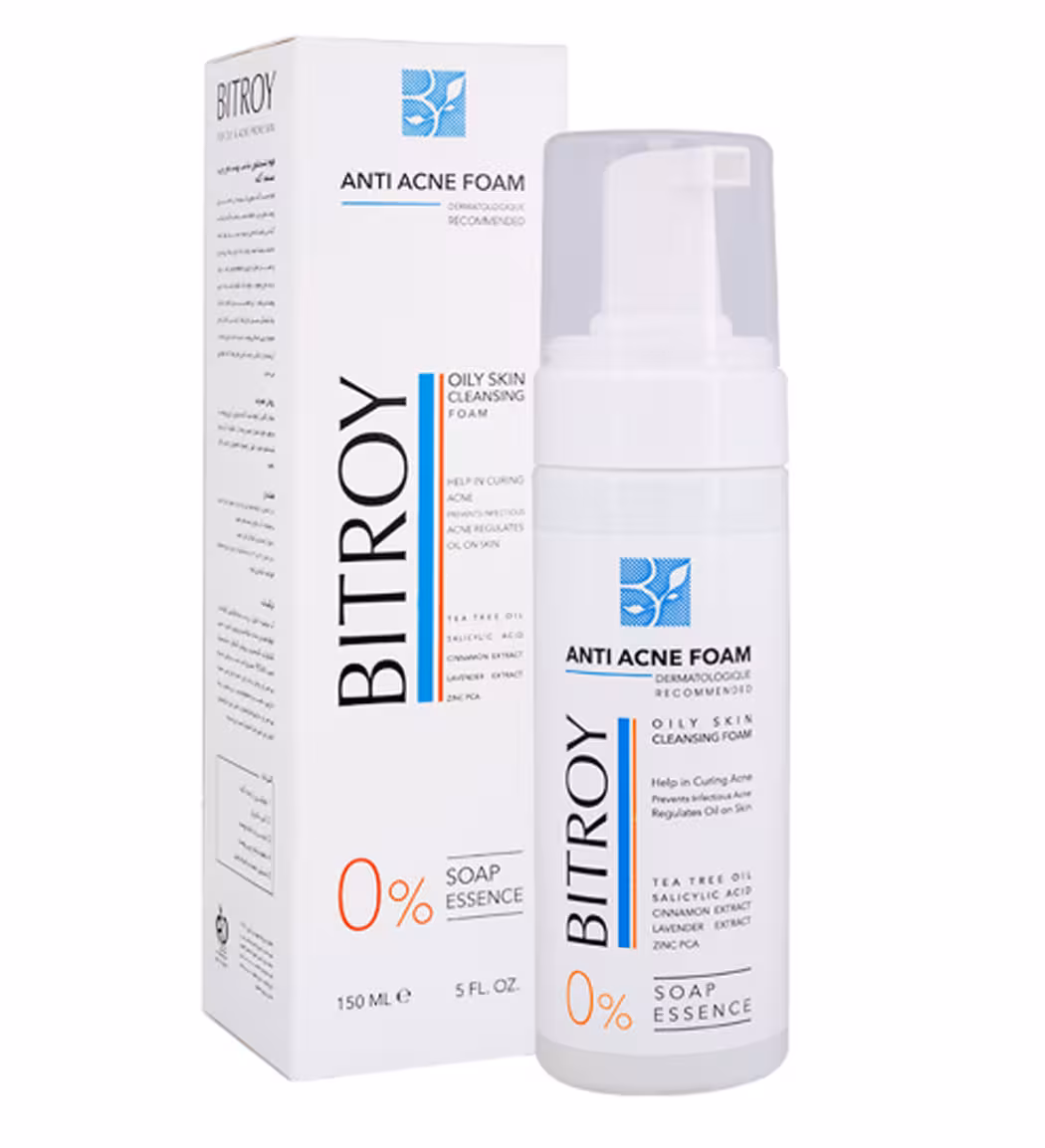 بیتروی فوم شستشوی مناسب پوست های چرب مستعد آکنه 150mL