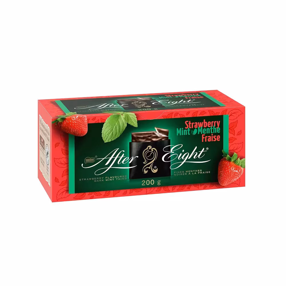 شکلات نعناع و توت فرنگی افتر ایت After Eight وزن 200 گرم