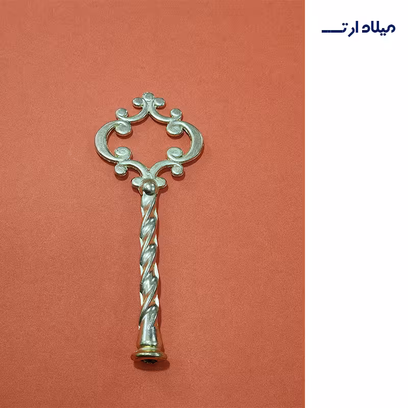 هولدر یک طبقه طلایی مدل پیچک