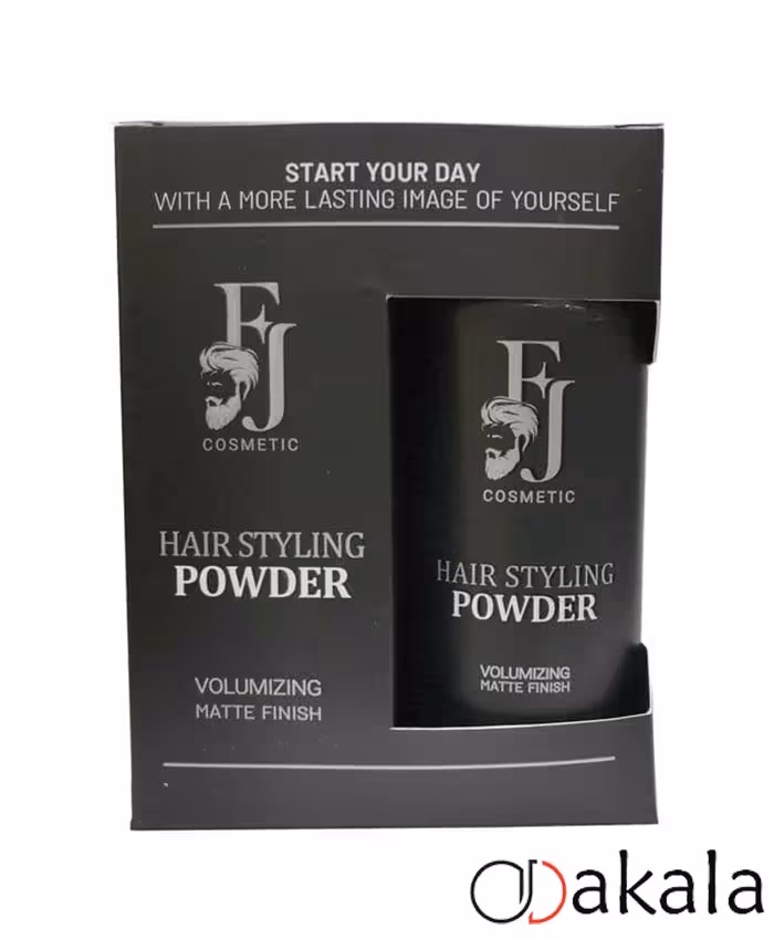 پودر حالت دهنده مو اف جی fj حجم 10 گرم