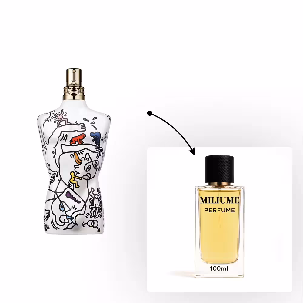 اسانس عطر Jean Paul Gaultier Le Male Pride 2024 برند kpf - کد 2776 - ژان پل گوتیه له میل پراید 2024 100ML - میلیوم پرفیوم