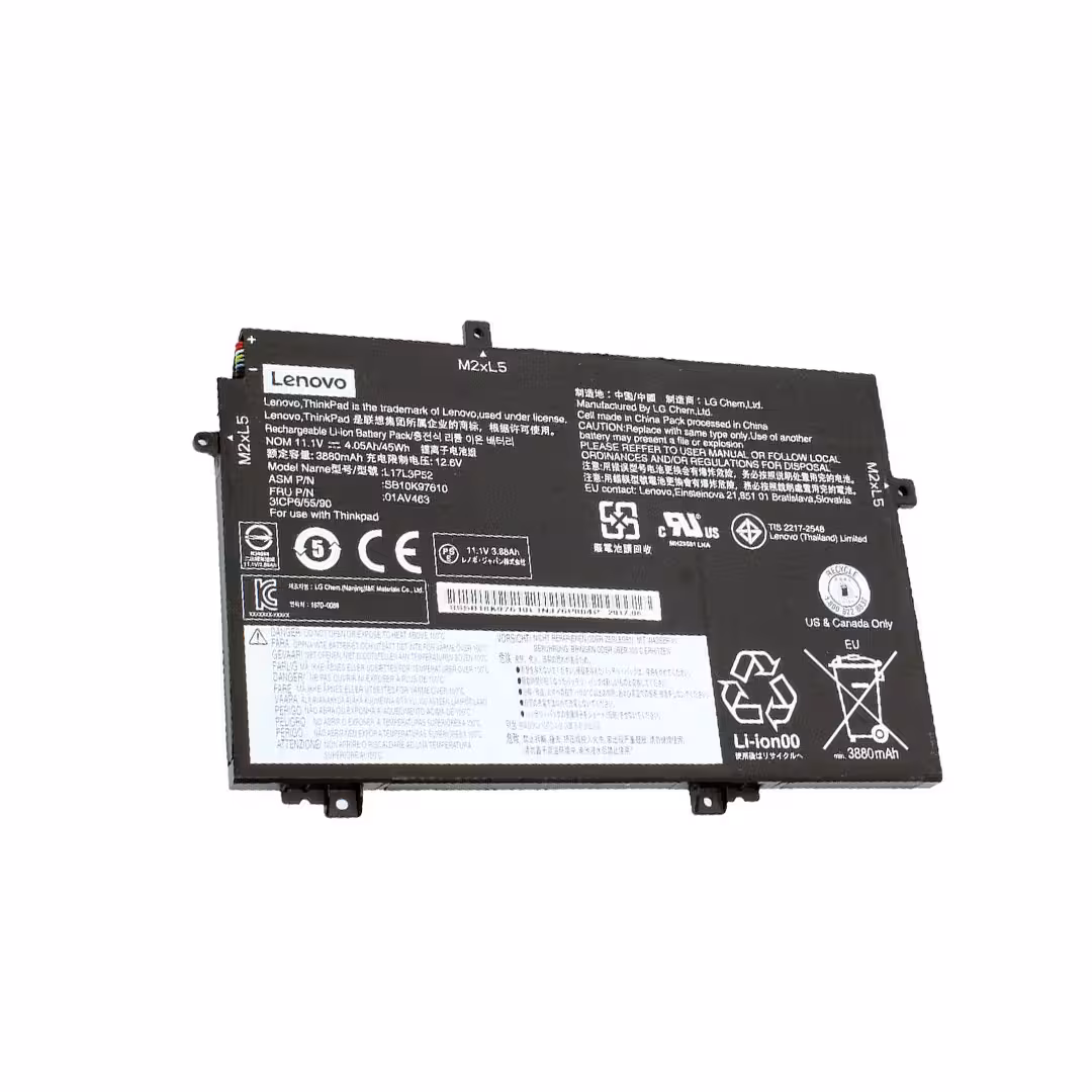 باتری لپ تاپ لنوو Lenovo L17L3P52