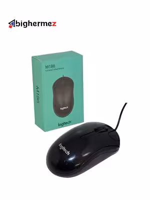 ماوس باسیم لاجیتک مدل M186