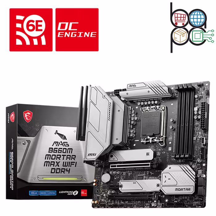 مادربرد MSI MAG B660M MORTAR MAX WIFI DDR4
