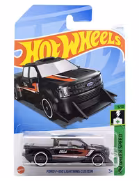 ماشین دکوری مدل Ford F-150 Lightning Custom برند Hot Wheels