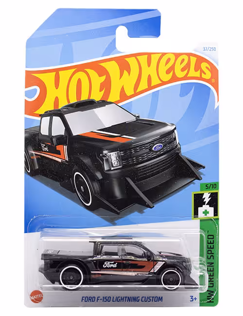 ماشین دکوری مدل Ford F-150 Lightning Custom برند Hot Wheels