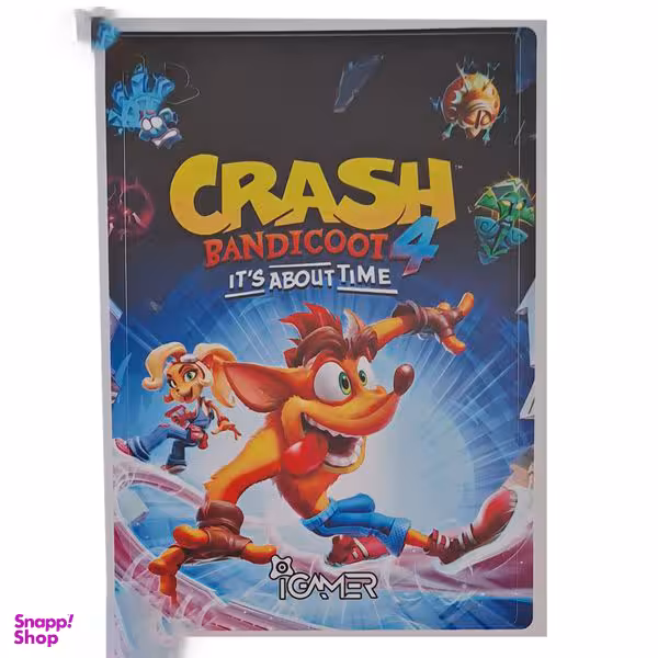 برچسب کنسول بازی آی گیمر (Igamer) مناسب Ps5 طرح Crash مدل Skin001