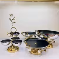 ست 5تیکه شکوفه سیلور