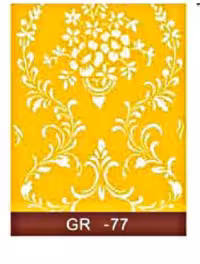 رول غلطک رنگ طرح گل GR77