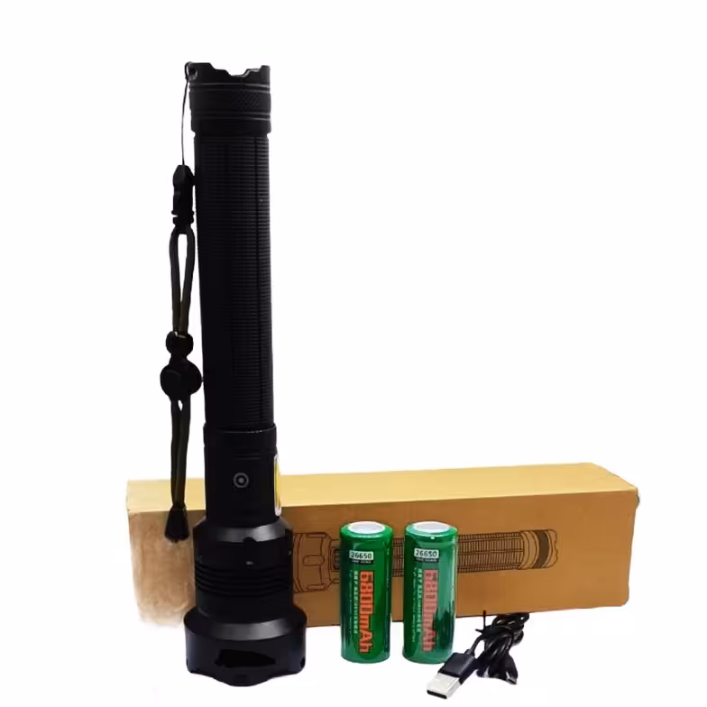 چراغ قوه یو وی 4 چیپ p90 اسمال سان 514p پر قدرت،مناسب کمپینگ با شعاع نور 395nm