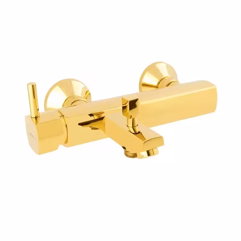 شیر حمام شودر مدل یونیک طلایی