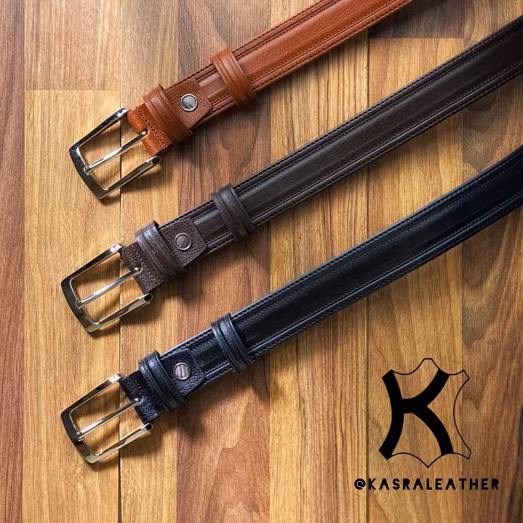 کمربند چرم کد 71