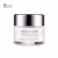 کرم روز سلول ساز SPF15 اسکین کد Skincode مدل EXCLUSIVE حجم 50 میلی لیتر