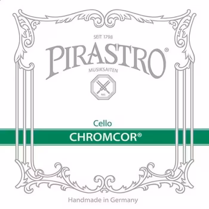 سیم ویولن پیراسترو سبز مدل chromcorpirastro chromcor model violin string