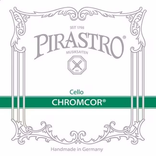 سیم ویولن پیراسترو سبز مدل chromcorpirastro chromcor model violin string