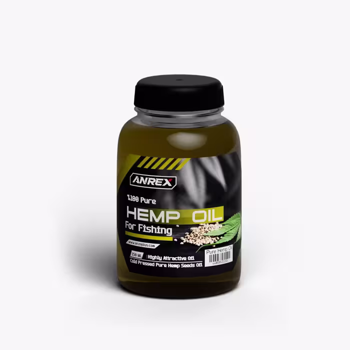 لیکوئید روغن شاهدانه ماهیگیری برند آنزو 0 خالص ANREX