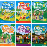 مجموعه 6 جلدی امریکن فمیلی اند فرندز | کتاب انگلیسی American Family and Friends Pack