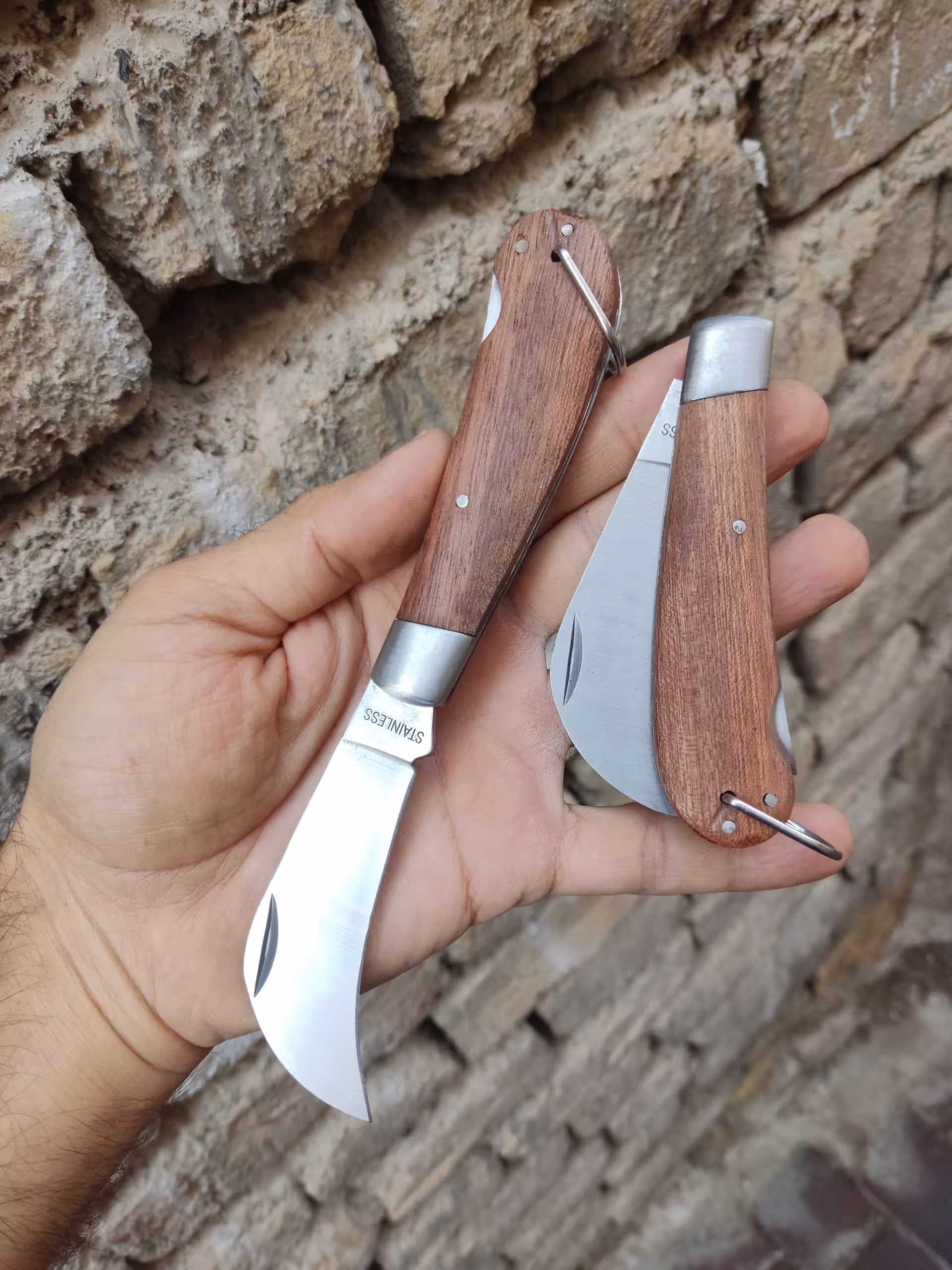 چاقو پیوندی پشت ضامن