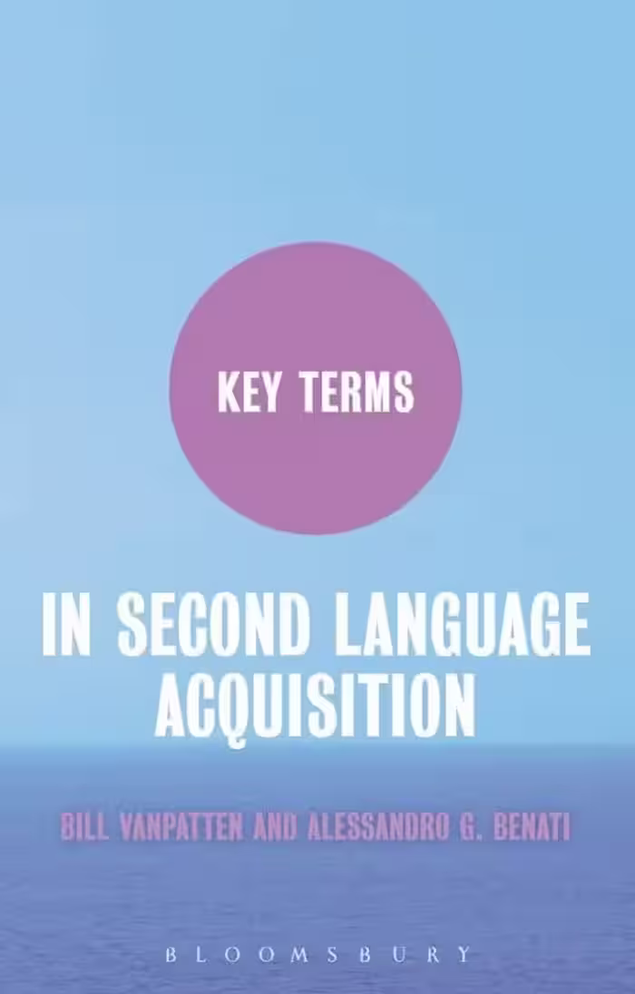 کتاب Key Terms in Second Language Acquisition