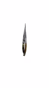 سوزن گیر میکرو چشمی دسته طلاییCvd  Samico140mm