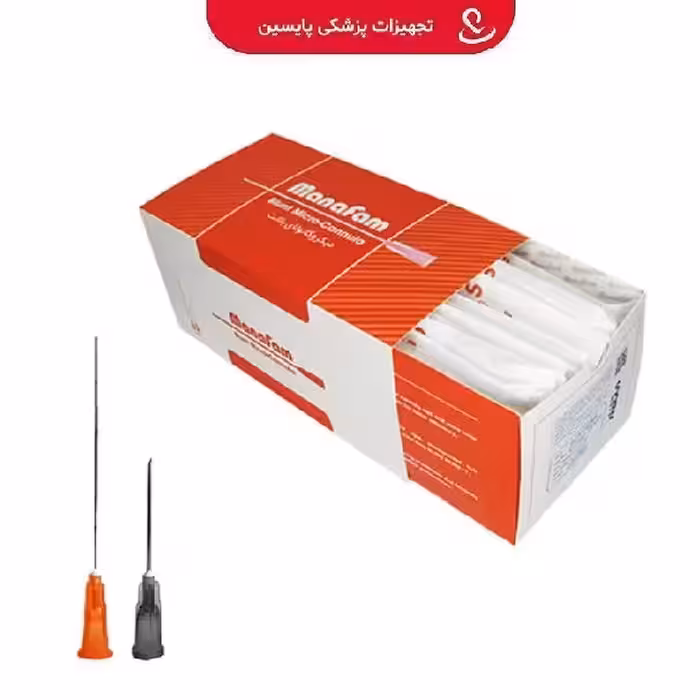 سرسوزن میکروکانولا مانافام گیج 25 طول 50