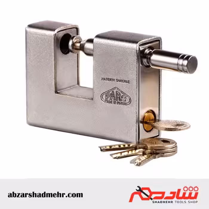 قفل کتابی 100 ضد سرقت پارس
