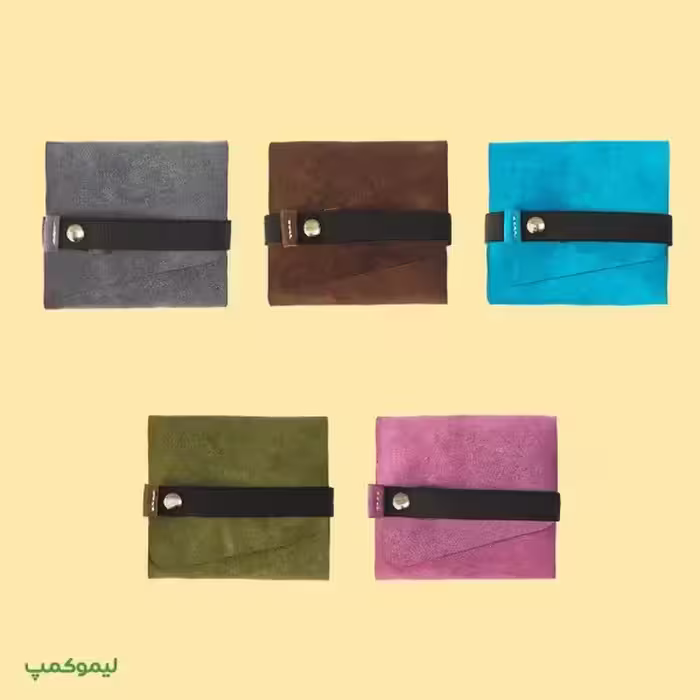 پک ادویه پاش پنج عددی کیف چرمی